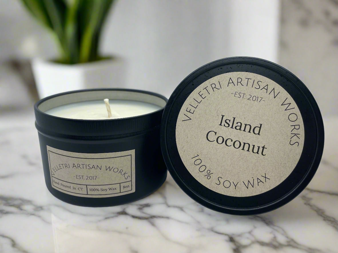 Island Coconut – Scented Soy Candle
